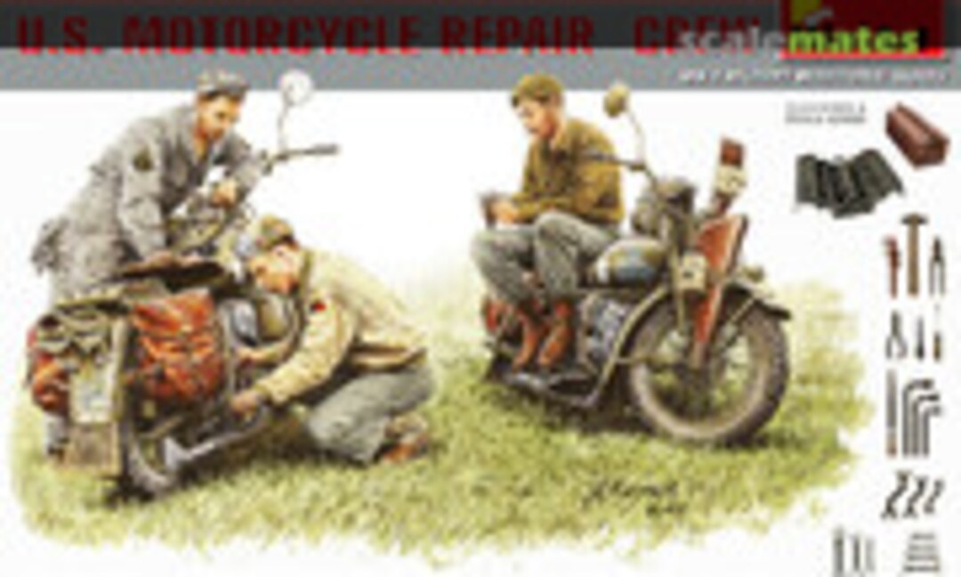 1:35 Motorcycle Repair Crew (MiniArt 35284)