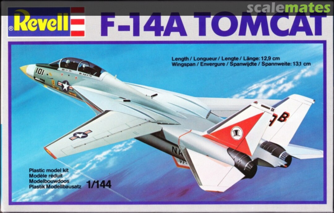 Boxart Grumman F-14A Tomcat 4004 Revell