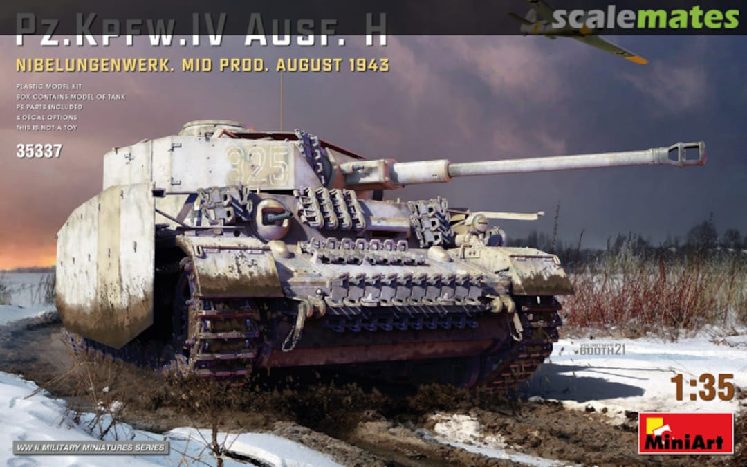 Boxart Pz.Kpfw.IV Ausf. H Nibelungenwerk 35337 MiniArt