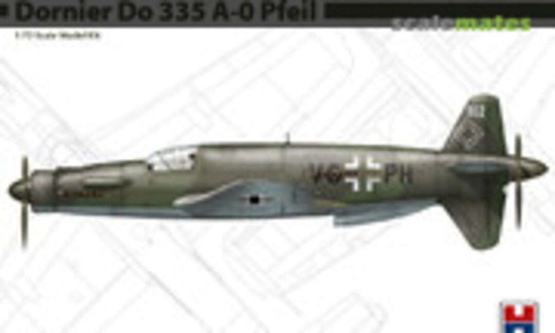 1:72 Dornier Do 335 A-0 Pfeil (Hobby 2000 72059)