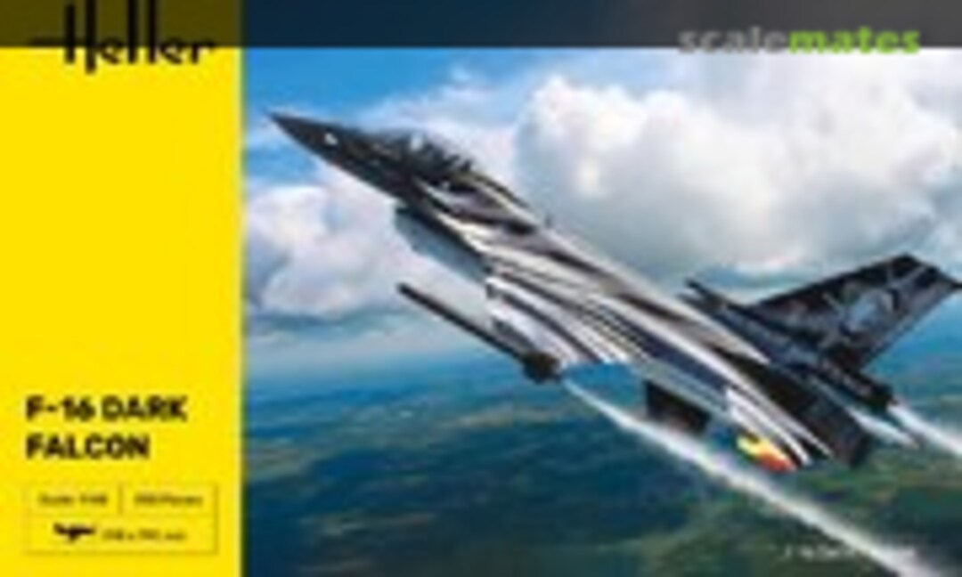 1:48 F-16 Dark Falcon (Heller 30411)