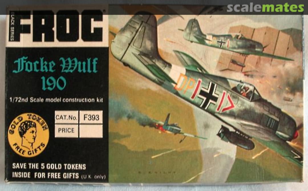 Boxart Focke Wulf 190 F393 FROG