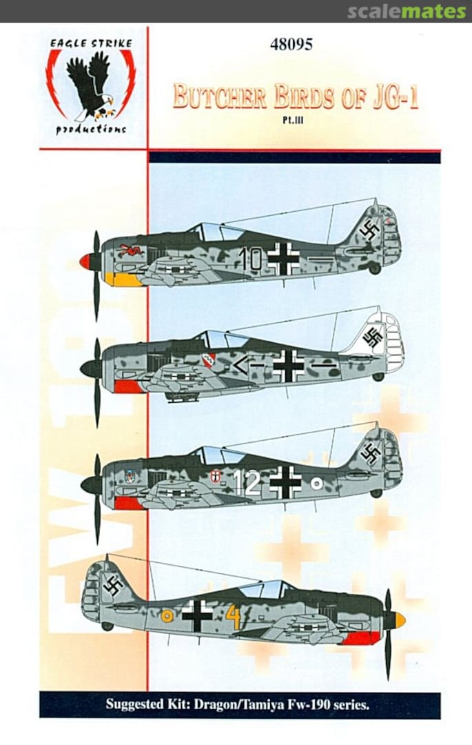 Boxart Butcher Birds of JG 1 48095 Eagle Strike Productions