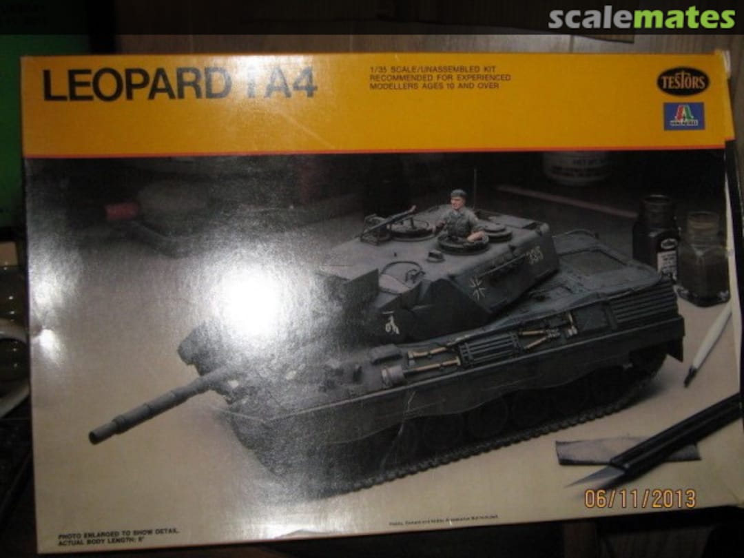 Boxart Leopard 1A4 805 Testors