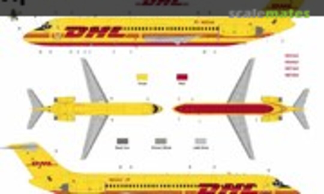 1:144 DC-9-40 DHL (Fly 14412)