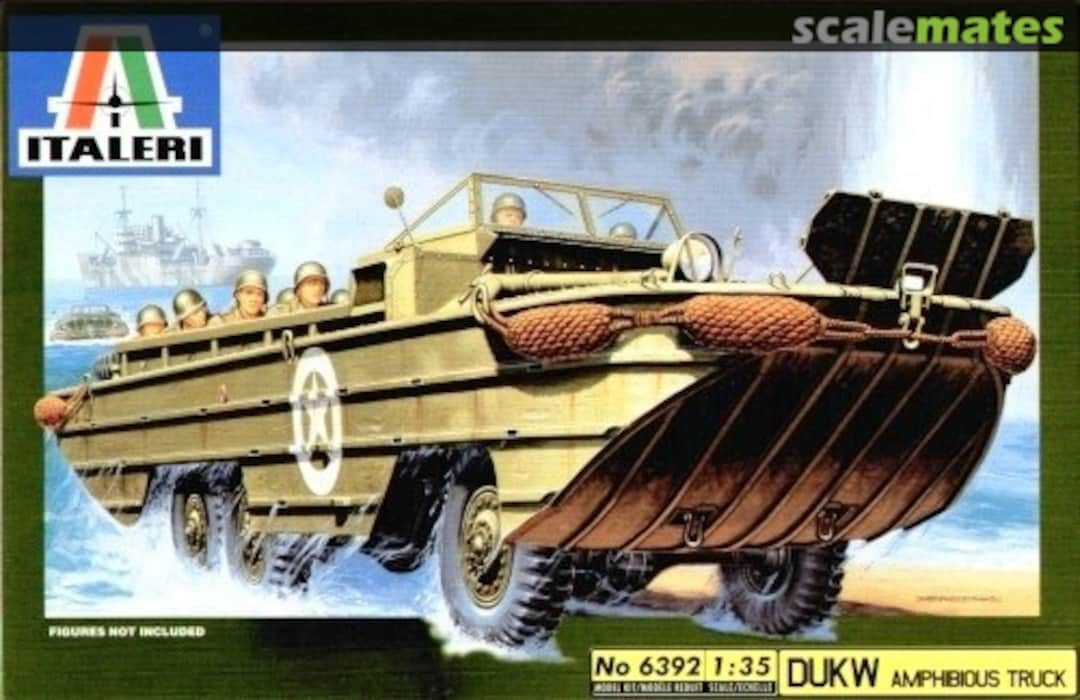 Boxart DUKW Amphibious Truck 6392 Italeri