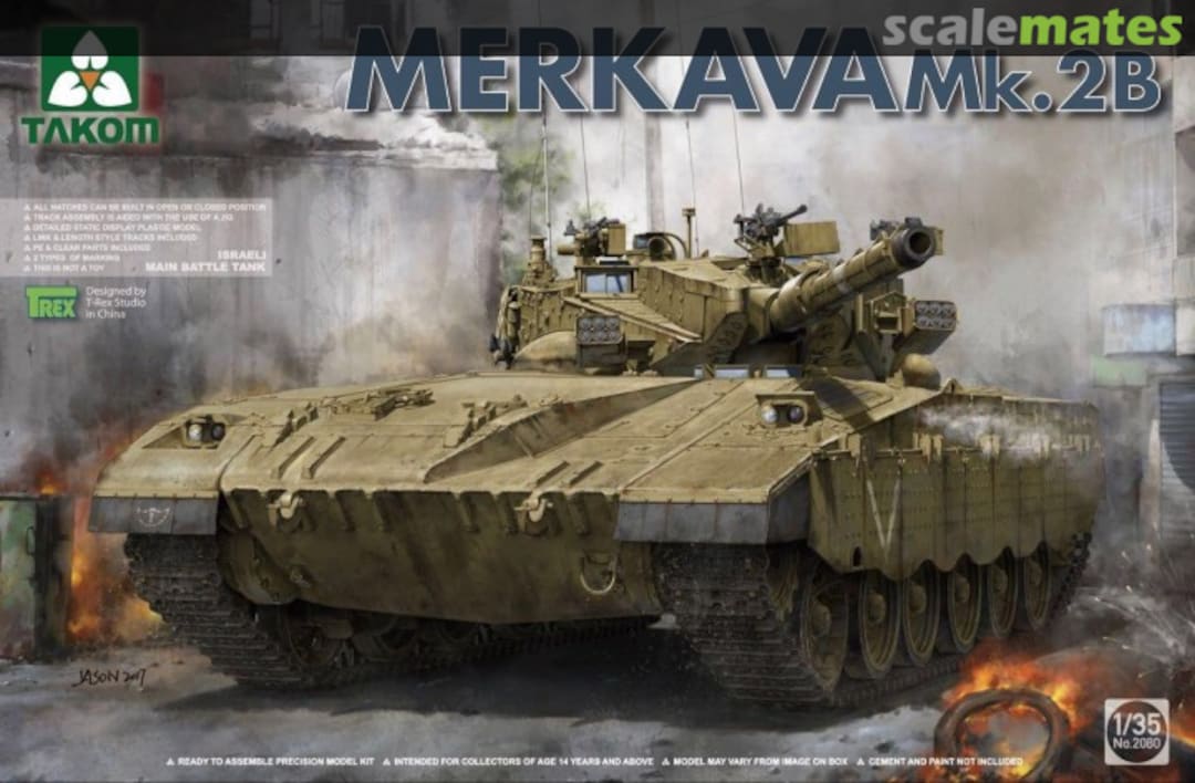 Boxart Merkava Mk.2B 2080 Takom