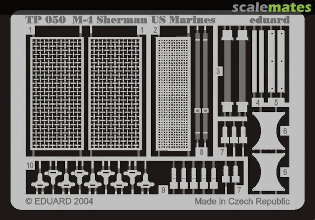 Boxart M-4 Sherman US Marines TP050 Eduard