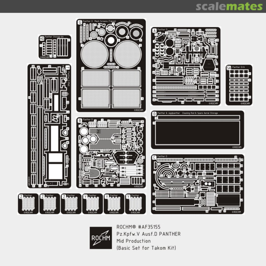 Boxart Panther Ausf. D AF35155 Rochm
