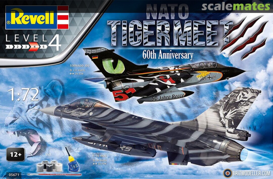 Boxart NATO Tigermeet 60th Anniversary 05671 Revell