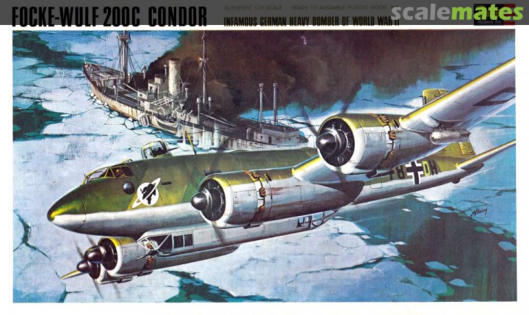 Boxart Focke-Wulf 200C Condor H204-200 Revell