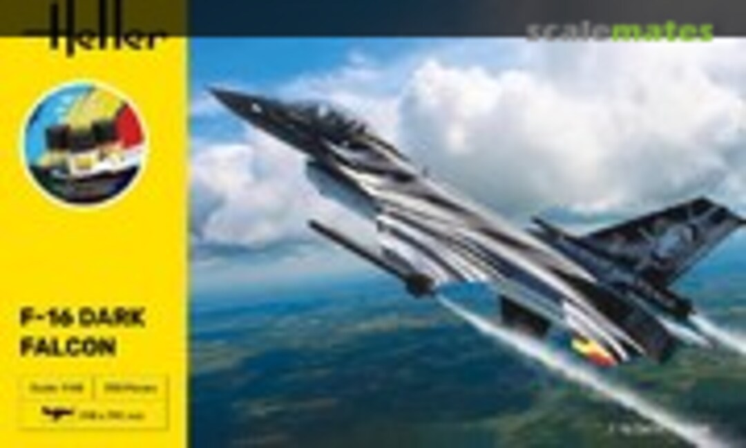 1:48 F-16 Dark Falcon (Heller 35411)