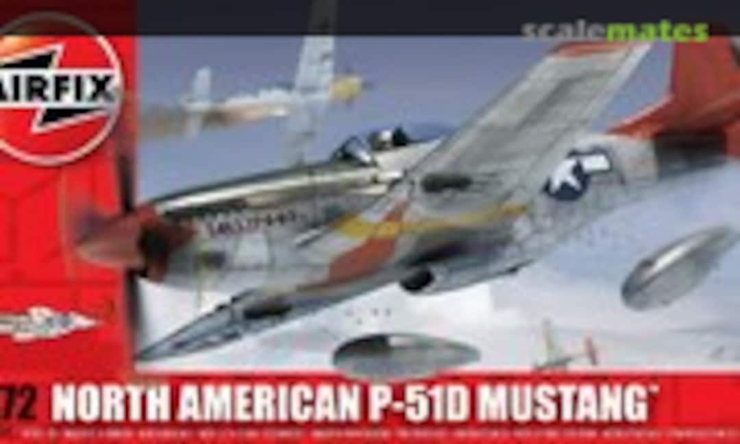 1:72 North American P-51D Mustang (Airfix A01004)