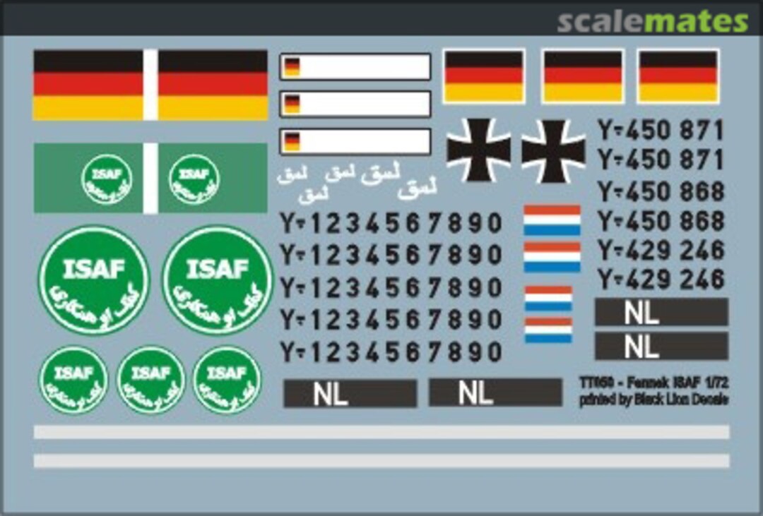 Boxart Fennek in German & Dutch ISAF marking TT050 Tracks & Troops