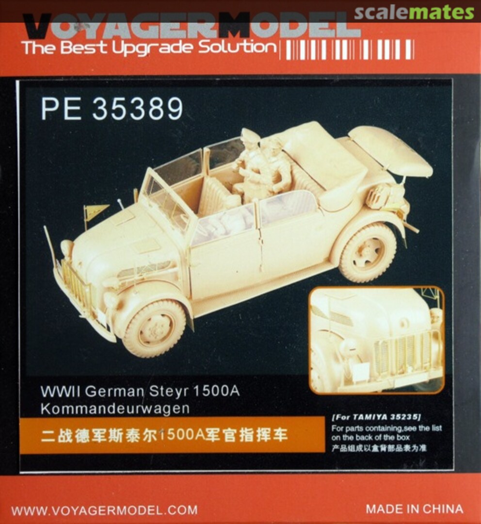 Boxart Steyr 1500A Kommandeurwagen Basic Upgrade Set PE35389 Voyager Model