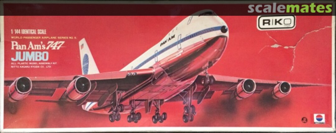 Boxart Pan Am's 747 Jumbo 200 Nitto