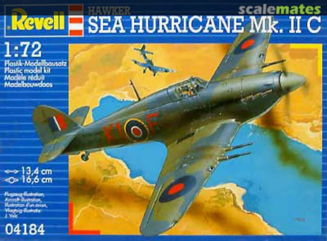 Boxart Hawker Sea Hurricane Mk. II C 04184 Revell