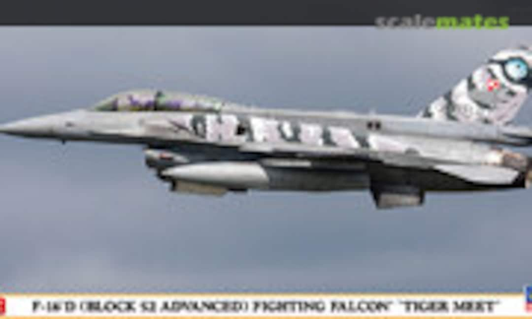 1:72 F-16 D (Block 52 Advanced) Fighting Falcon `Tiger Meet´ (Hasegawa 02214)