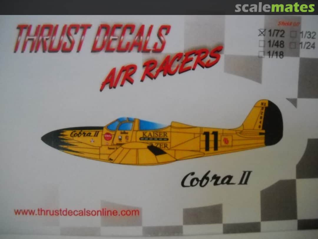 Boxart Cobra II Kaiser 017-72 Thrust Decals