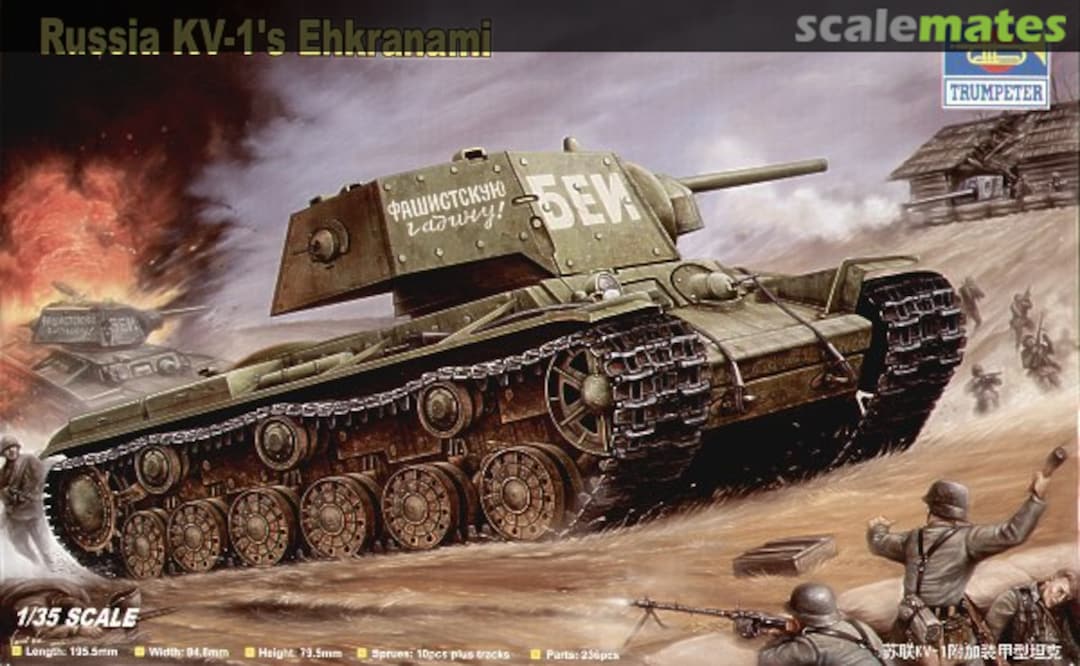 Boxart KV-1's Ehkranami 00357 Trumpeter