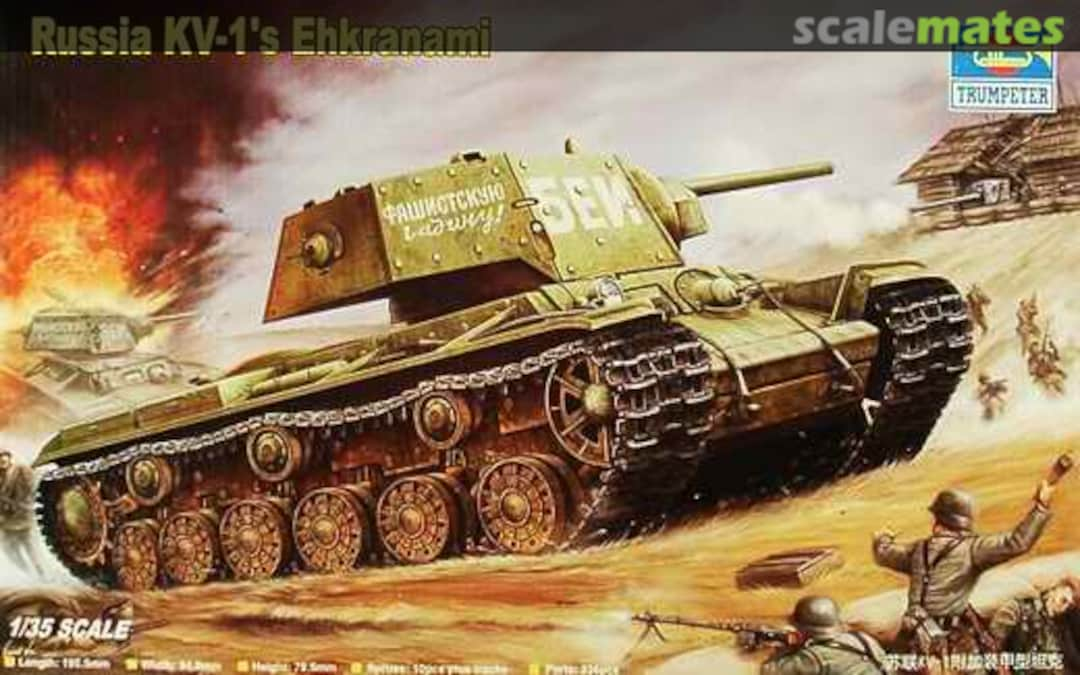 Boxart KV-1's Ehkranami 00357 Trumpeter