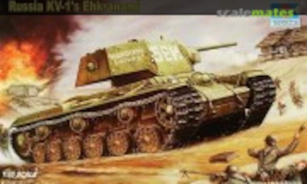 1:35 KV-1's Ehkranami (Trumpeter 00357)