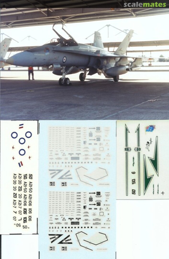 Boxart F/A-18 Hornets (part 2) 72-012 PD Models