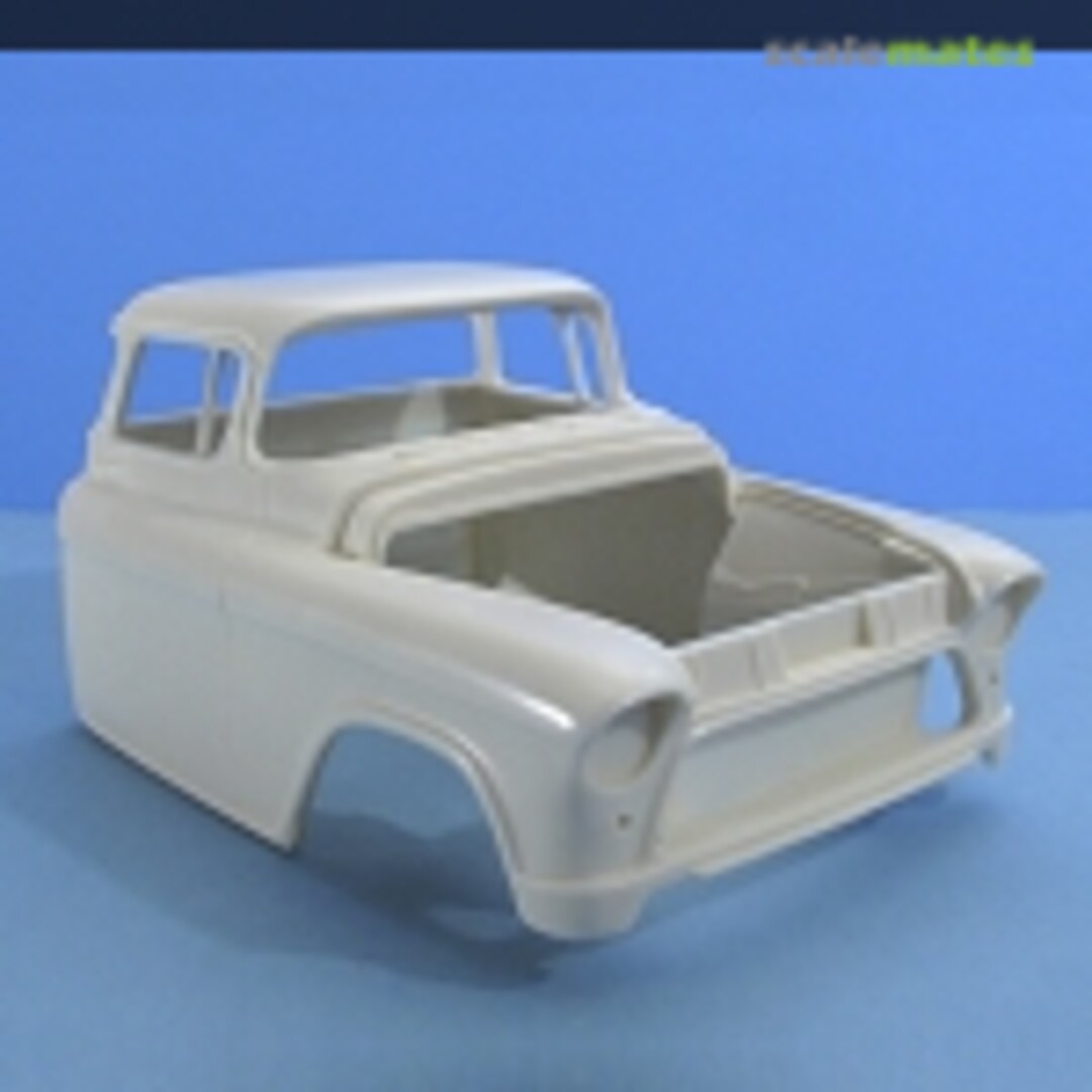 Boxart 1955-57 Chevy Chopped Cab Body for AMT NB261 Jimmy Flintstone