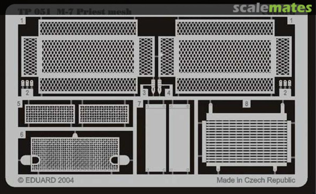 Boxart M-7 mesh TP051 Eduard