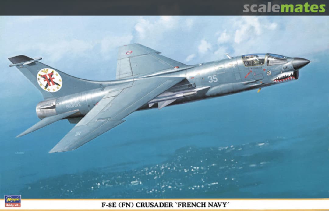 Boxart F-8E (FN) Crusader `French Navy´ 09514 Hasegawa