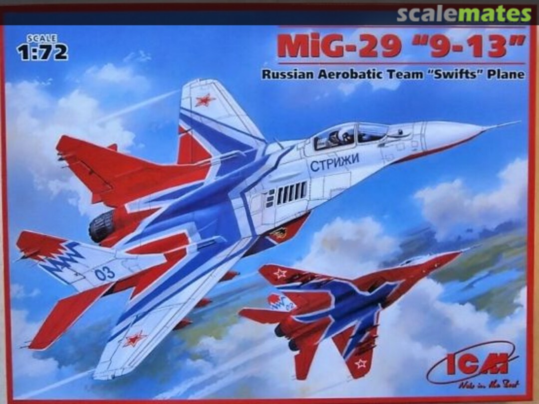 Boxart MiG-29 "9-13" 72142 ICM