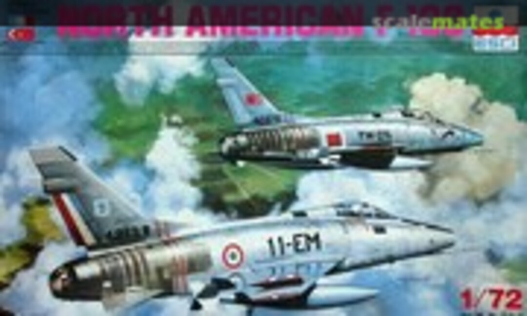 1:72 North American F-100 (ESCI 9042)