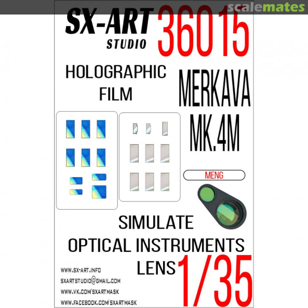 Boxart Merkava Mk.4M holographic film 36015 SX-Art