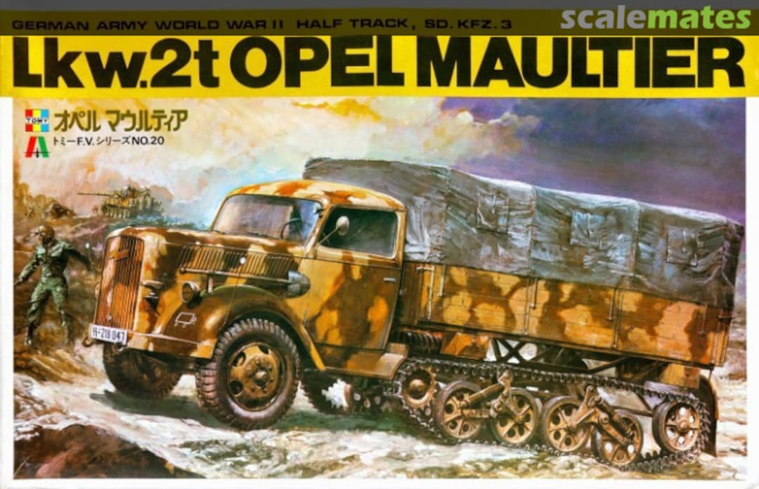 Boxart Opel Maultier 3520 TOMY