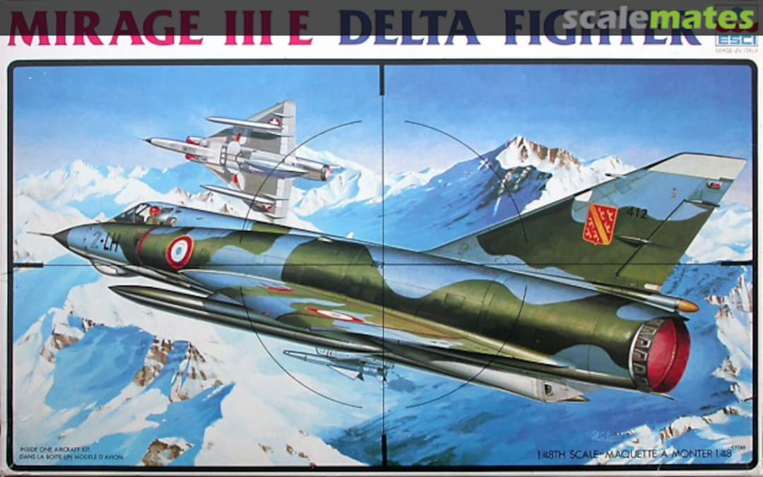 Boxart Mirage IIIE DELTA Fighter 4030 ESCI