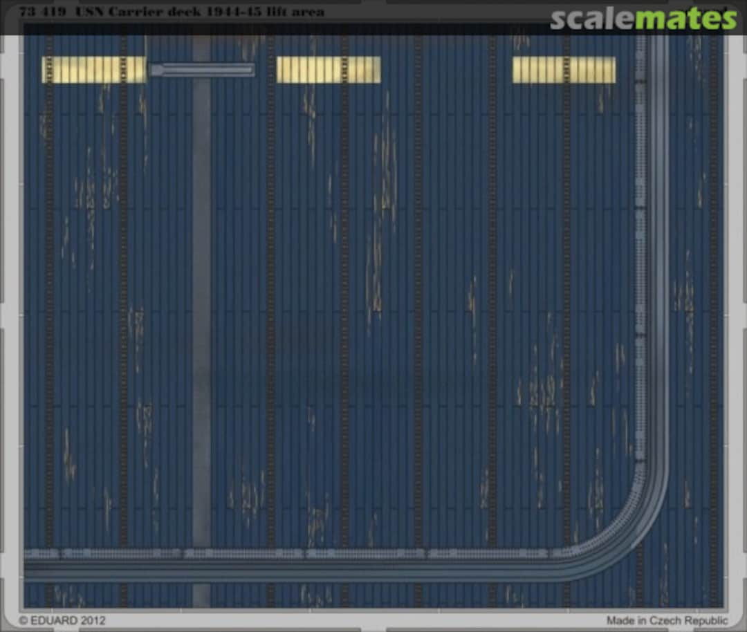 Contents USN Carrier deck 1944-45 lift area 73419 Eduard