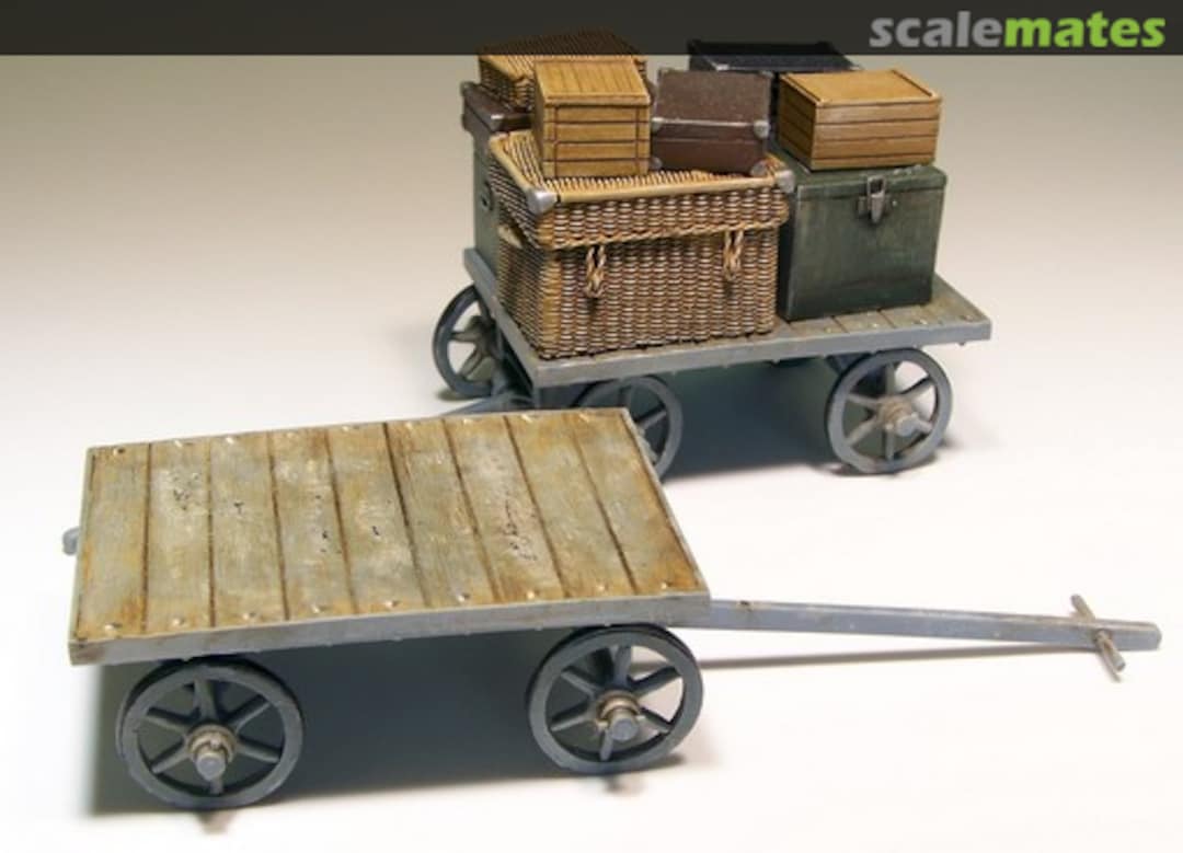 Boxart Railway cart on baggages 207 PlusModel