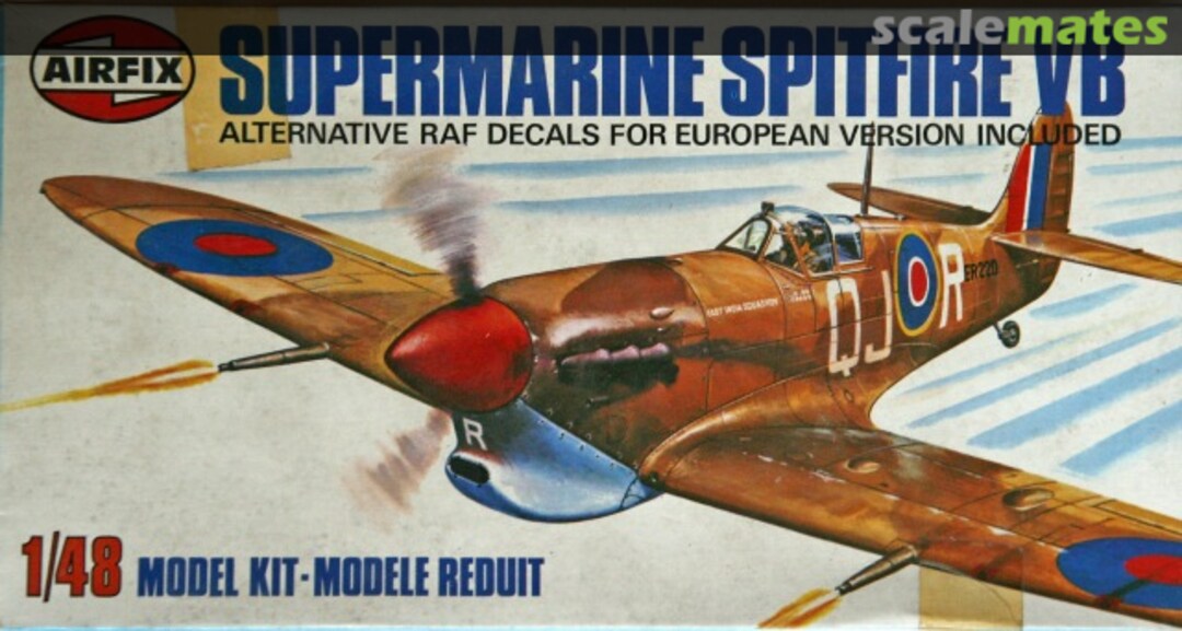 Boxart Supermarine Spitfire VB 04100-1 Airfix