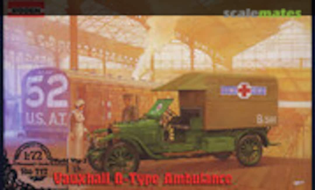 1:72 Vauxhall D-type Red cross (Roden 717)