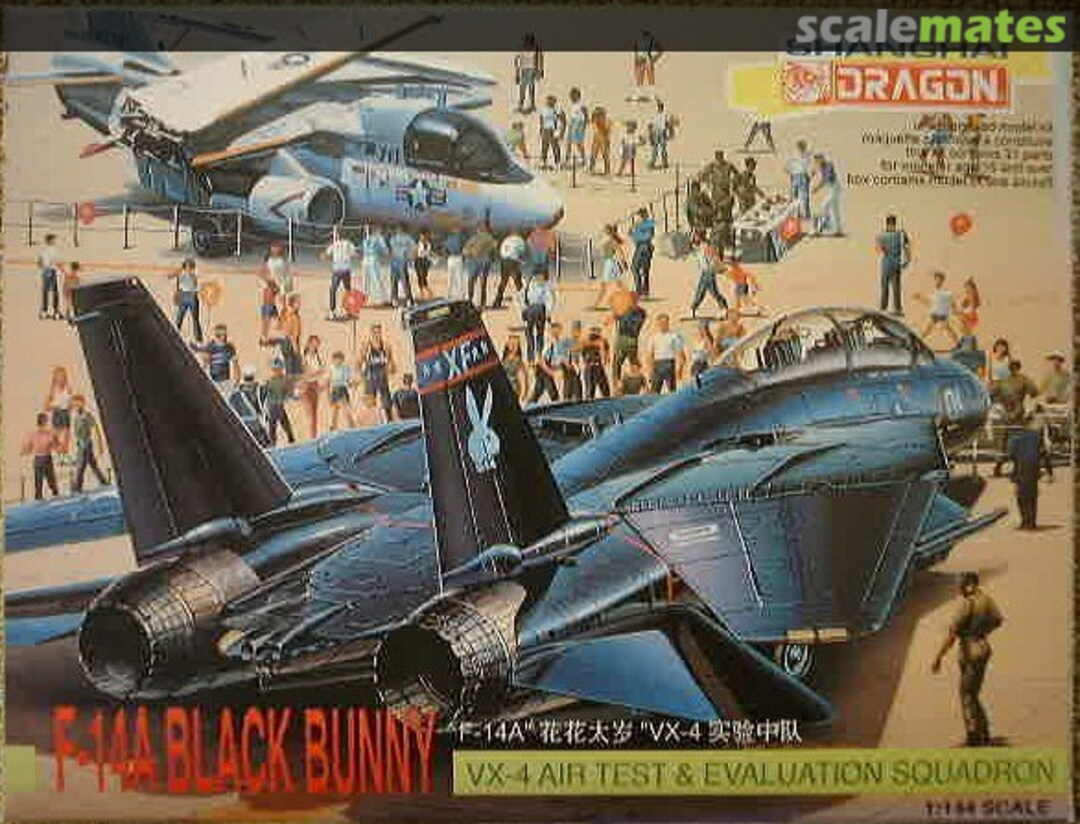 Boxart F-14A Black Bunny VX-4 Air Test & Evaluation Squadron 4547 Shanghai Dragon