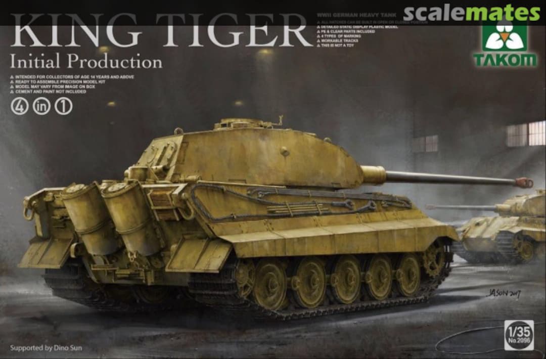 Boxart King Tiger 2096 Takom