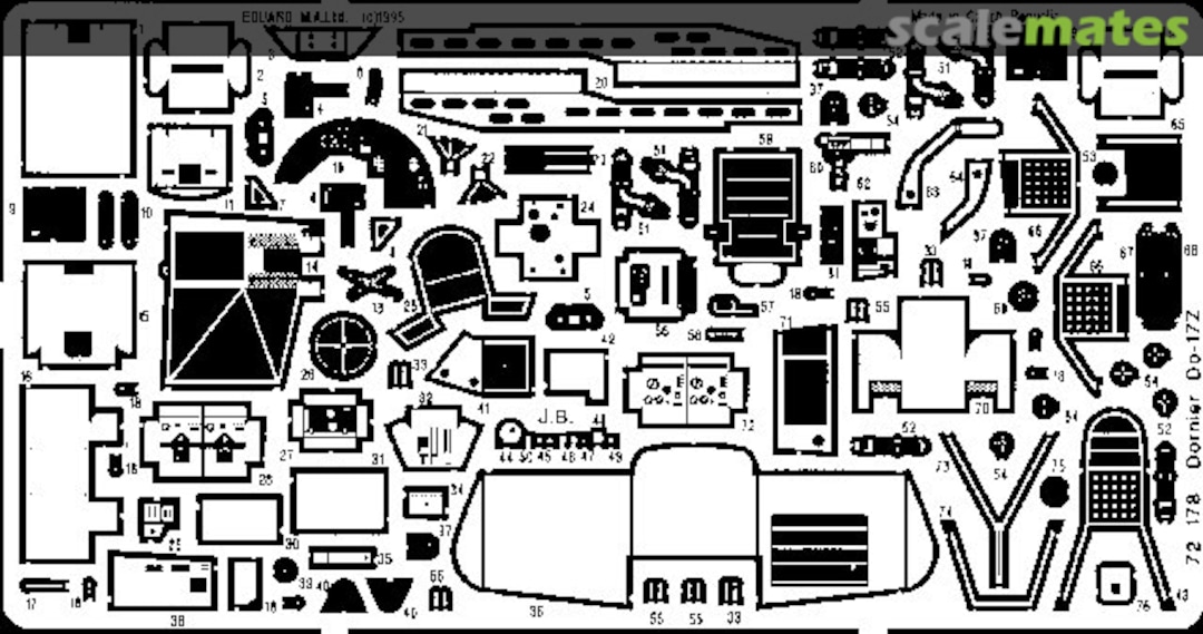 Boxart Do 17Z Interior 72178 Eduard