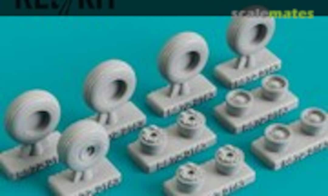 1:72 Jaguar - wheels set (ResKit RS72-0163)