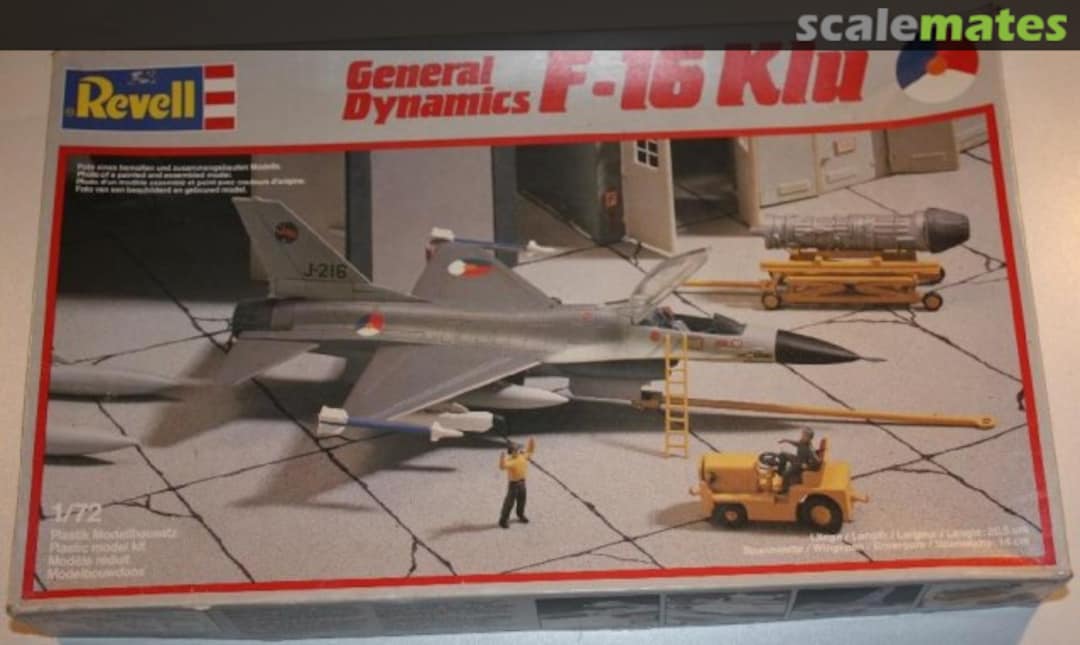 Boxart General Dynamics F-16 Klu 4434 Revell