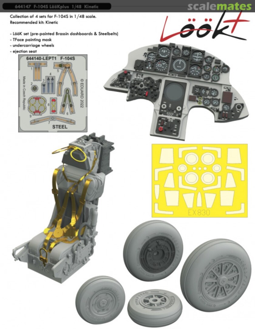 Boxart F-104S LööKplus 644147 Eduard