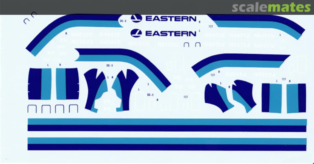 Boxart Eastern 727 or DC-8 or DC-9 AD5060 ATP Airliners America