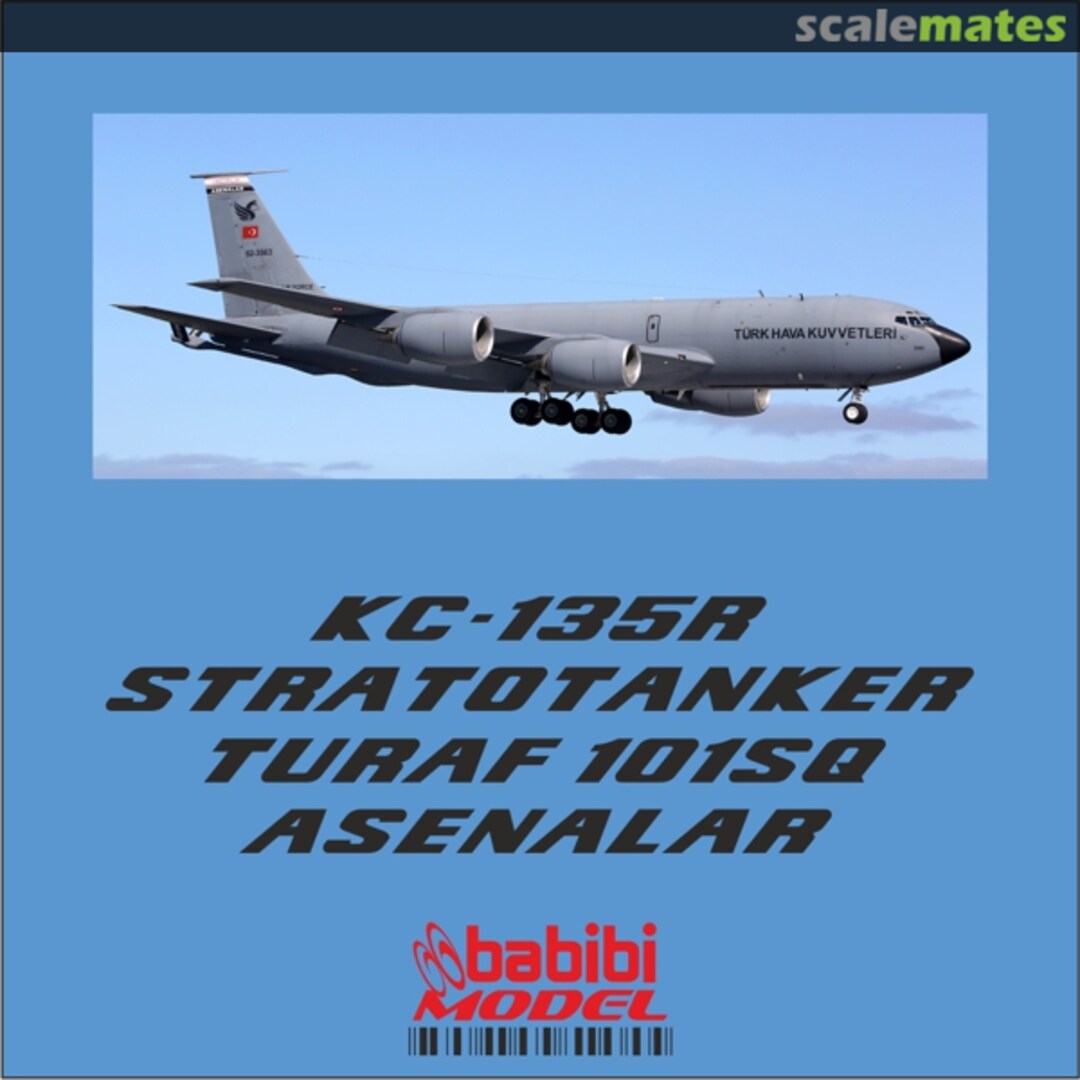 Boxart KC-135R Stratotanker - 101 Squadron`Asenalar` (incirlik AB) Dbt-01373 Babibi model