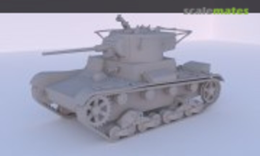 T-26 mod 1936 37mm ZIS-19 (Scalemodels72 145)