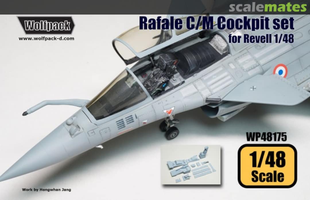 Boxart Rafale C/M Cockpit Set WP48175 Wolfpack