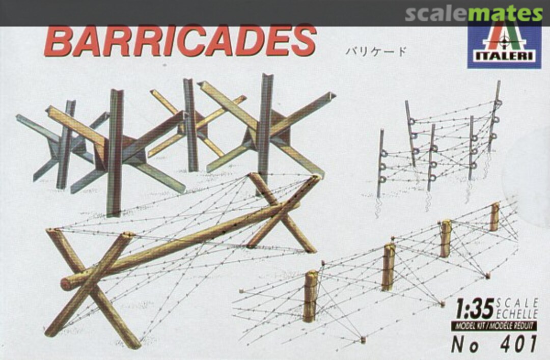 Boxart BARRICADES 401 Italeri